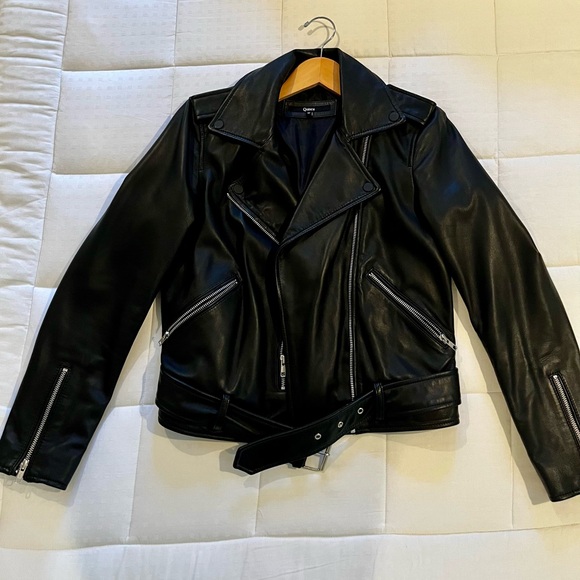 Quince NWOT Motorcycle Leather Jacket - Picture 7 of 7